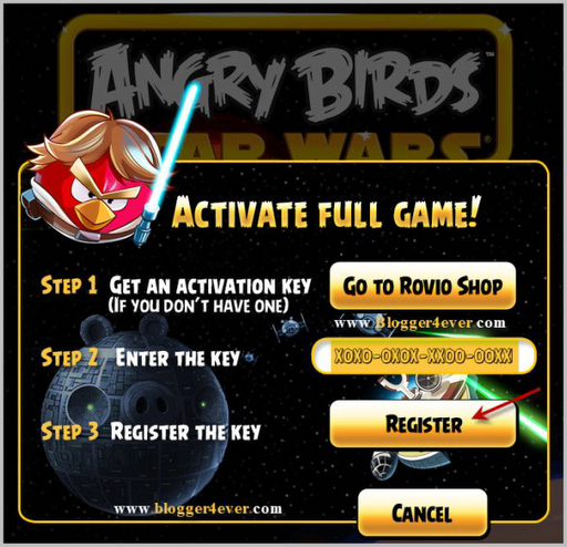Angry birds space key generator and crack code